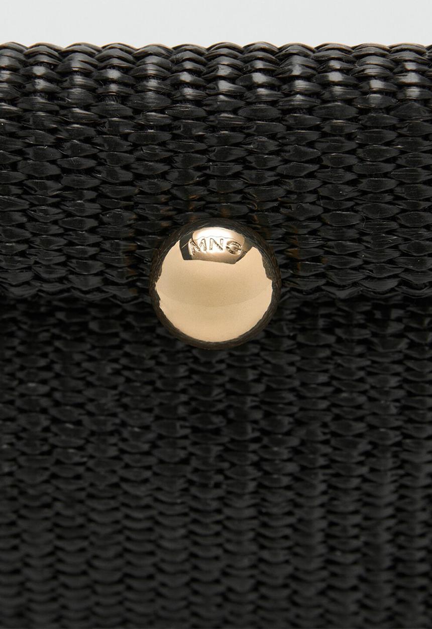 MANGO - Bastos Purse - Black
