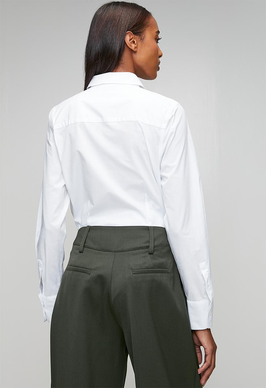 POLO - Wmn Jamie Ls Shirt - White