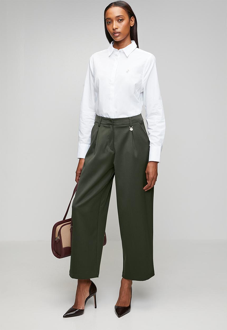 POLO - Wmn Jamie Ls Shirt - White