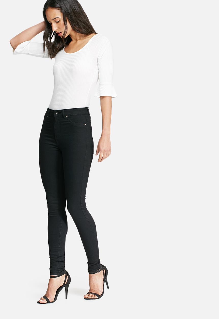 dailyfriday - Bell sleeve ribbed bodysuit