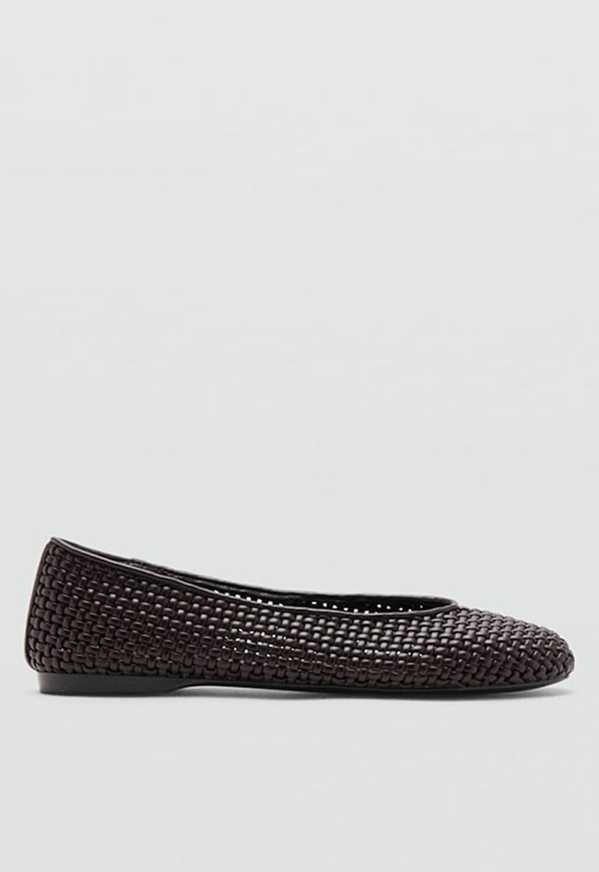 MANGO - Cidia pump - dark brown
