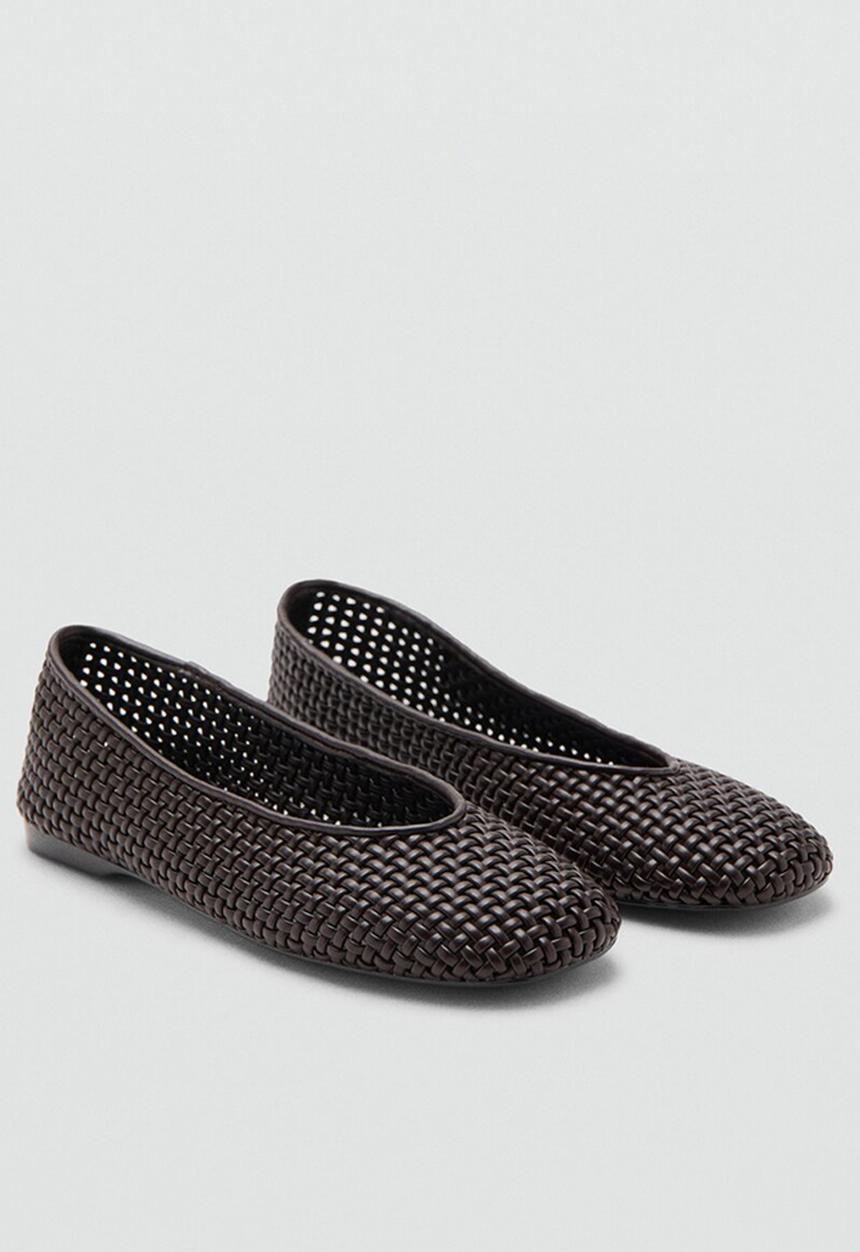 MANGO - Cidia pump - dark brown