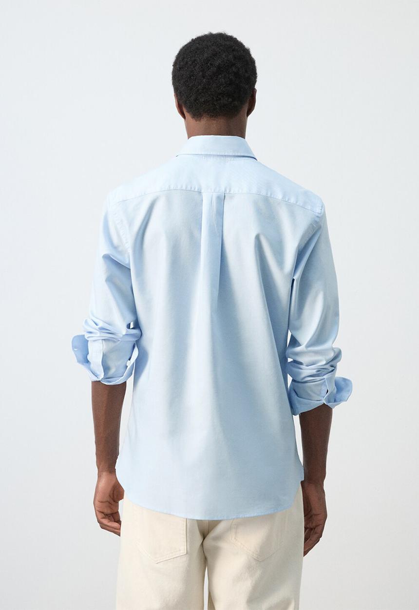 MANGO - Shirt Oxli - Sky-Blue
