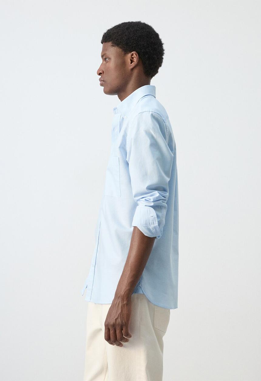 MANGO - Shirt Oxli - Sky-Blue
