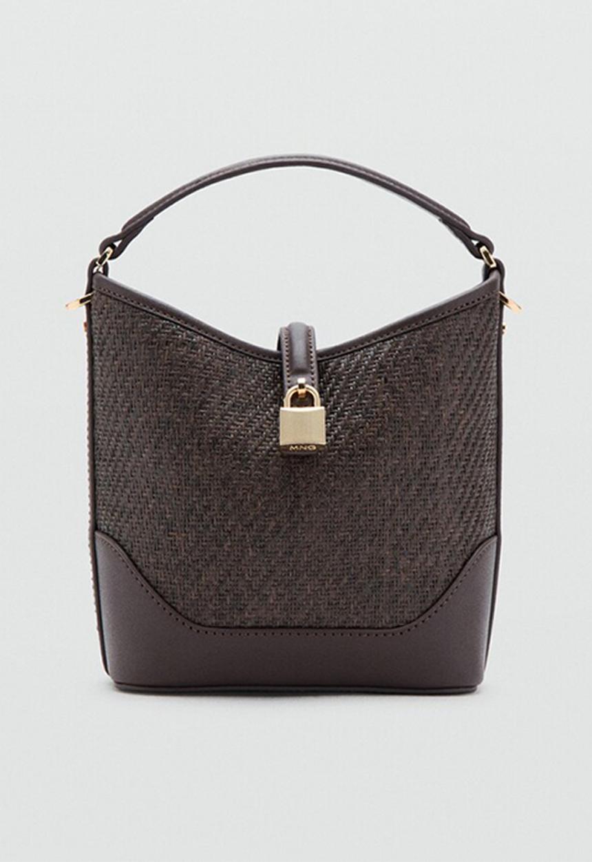 MANGO - Bilmacho bucket bag - Dark Brown