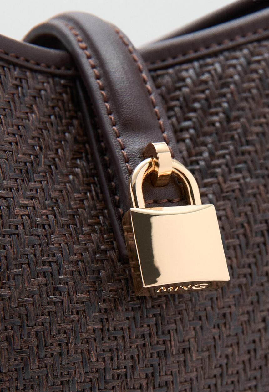 MANGO - Bilmacho bucket bag - Dark Brown