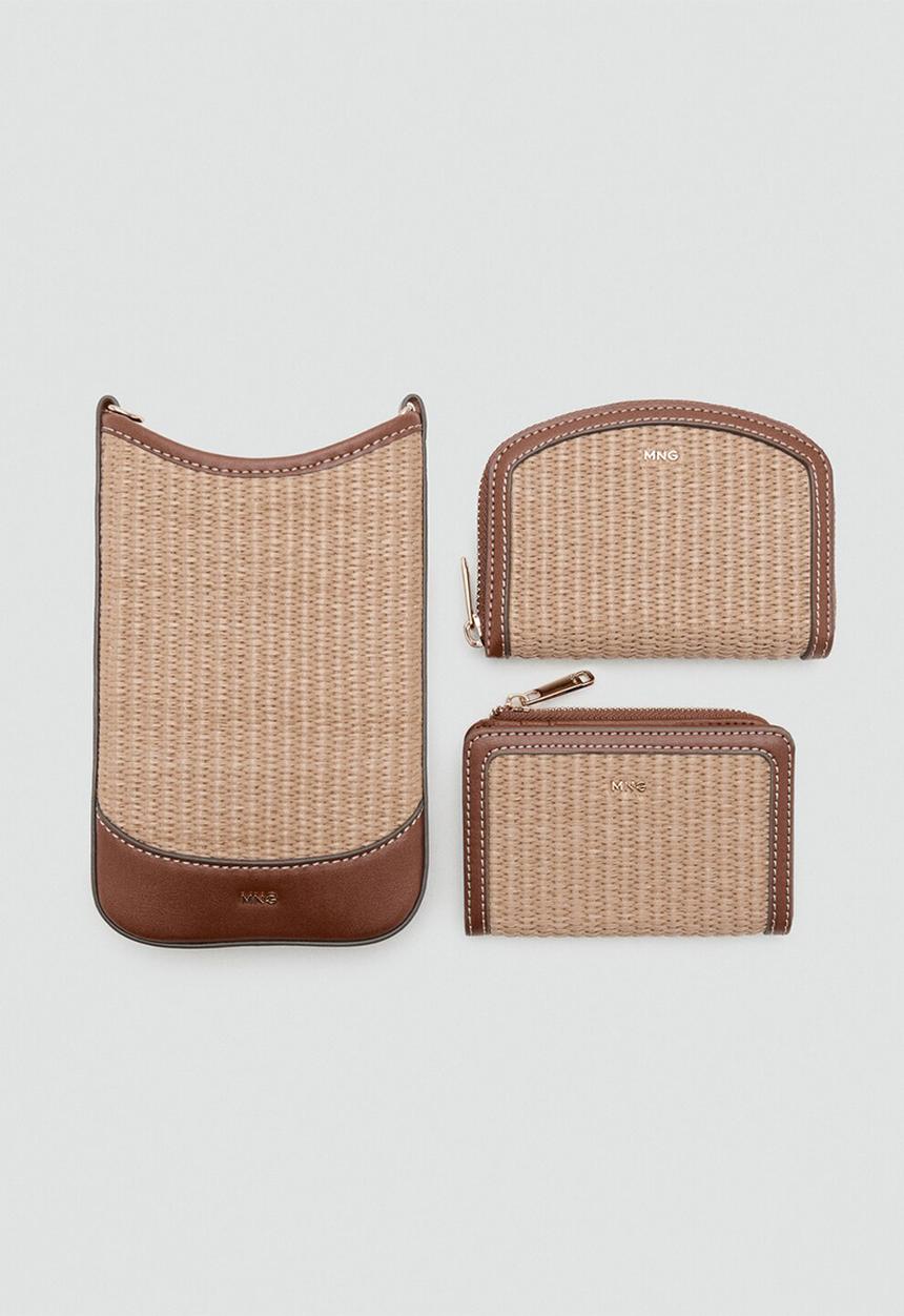 MANGO - Bilma Wallet - Light Beige