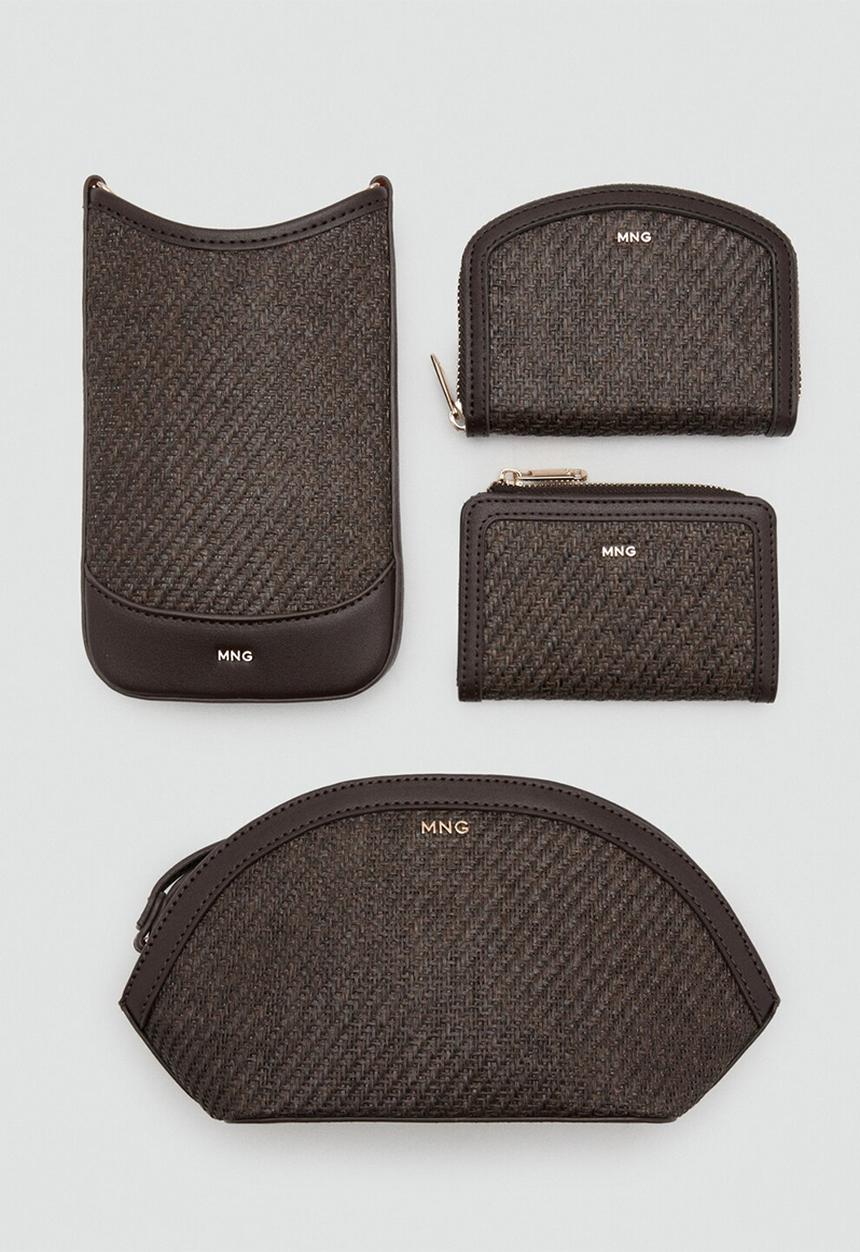MANGO - Bilmacho Wallet - Dark Brown
