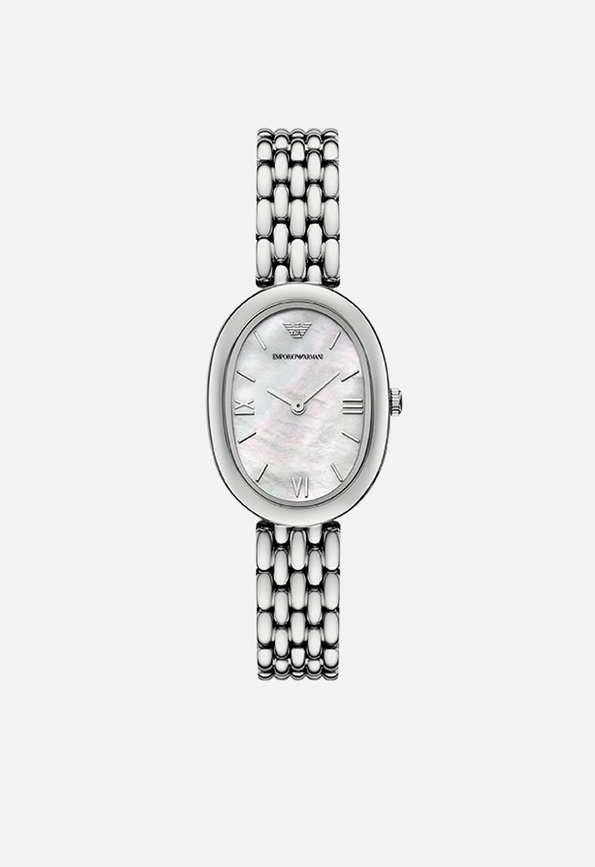Armani - Stainless Steel Dress  Ar11706 Watch - Silver