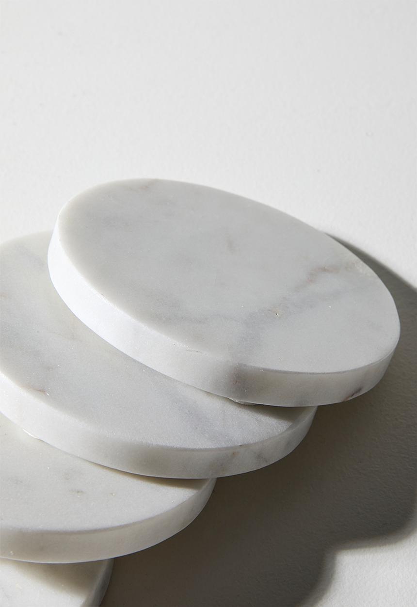 Sixth Floor - Coaster set of 4 Bianco
