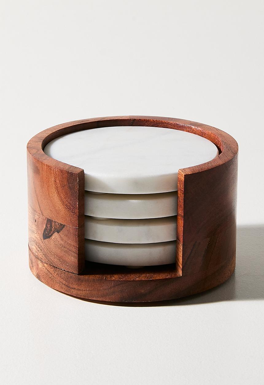 Sixth Floor - Coaster set of 4 Bianco