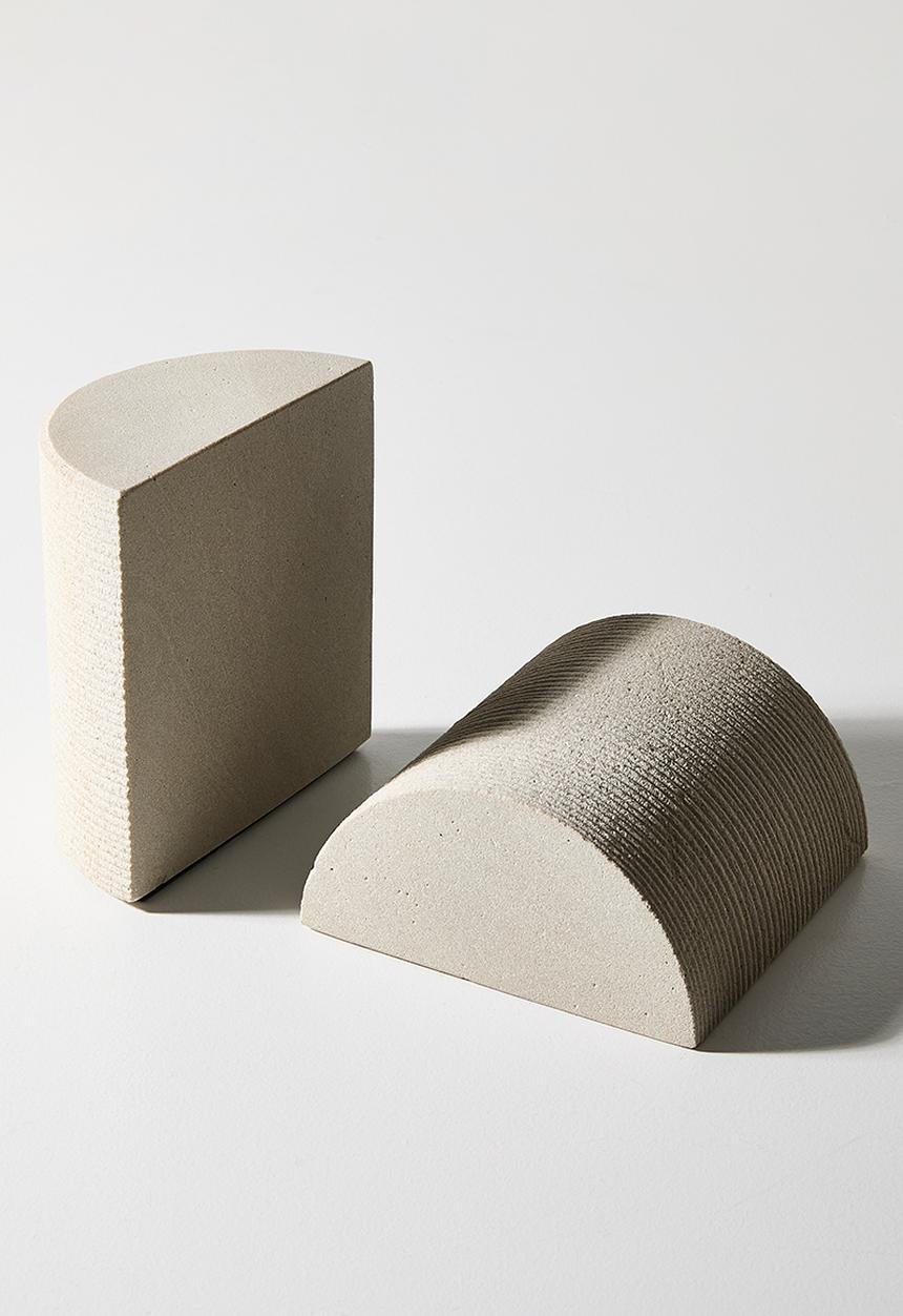 Sixth Floor - Sandstone Bookends - Natural