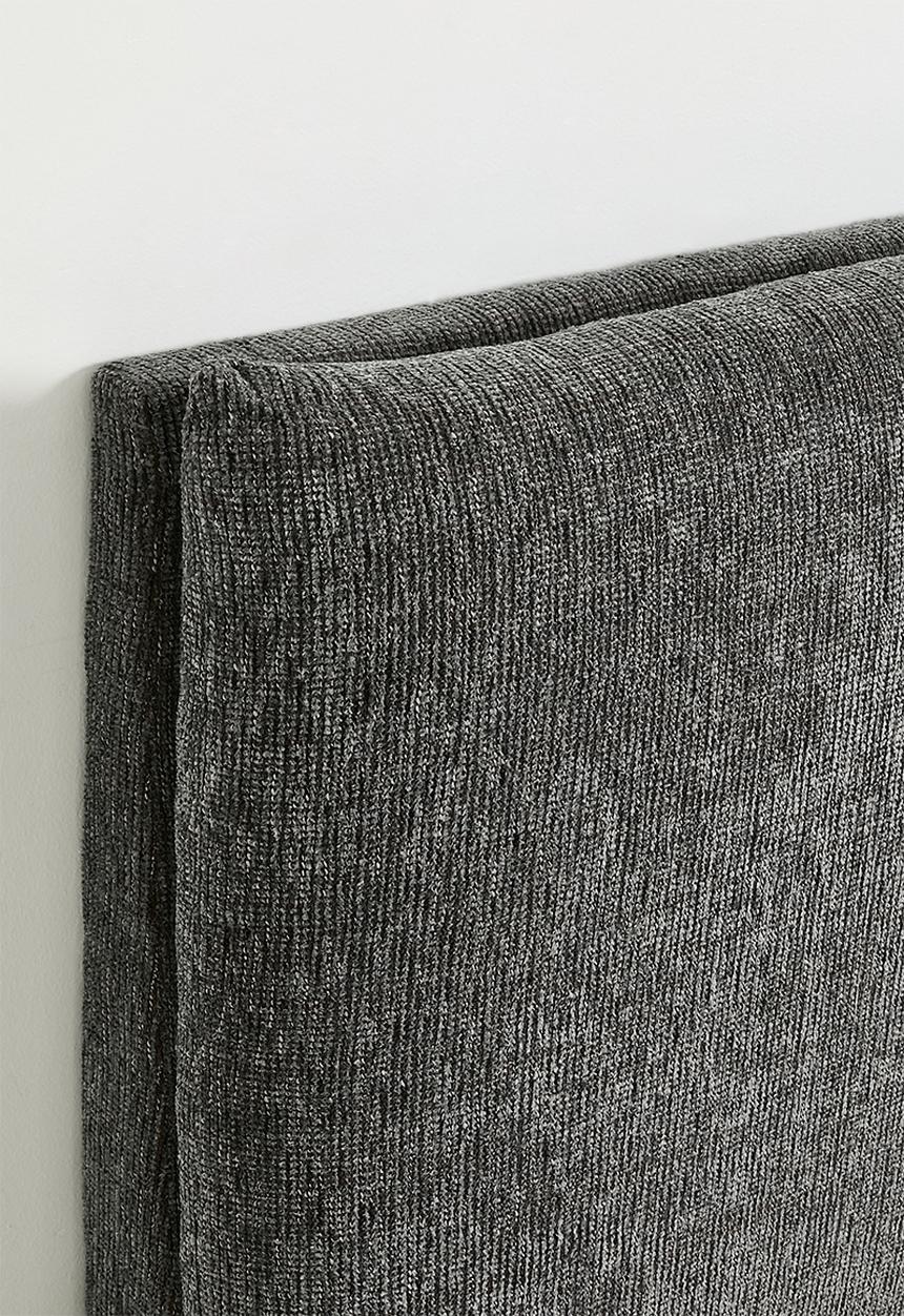 Sixth Floor - Capri upholstered bed - charcoal