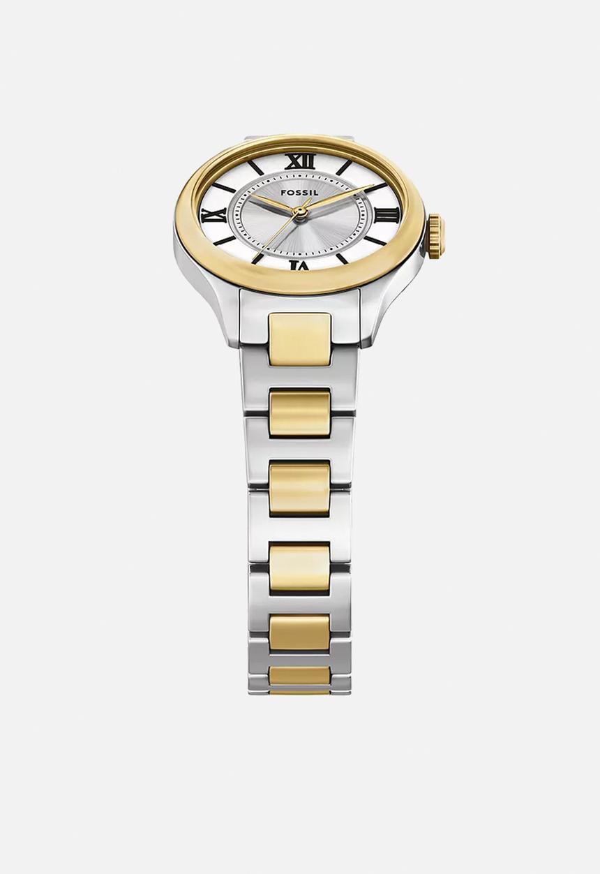 Fossil - Gilmore 2-Tone Steel  Es5422 Watch - Silver/Gold
