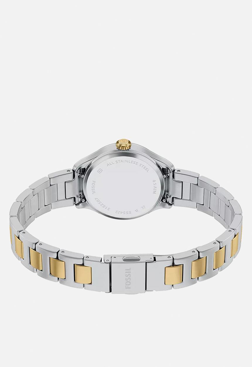 Fossil - Gilmore 2-Tone Steel  Es5422 Watch - Silver/Gold