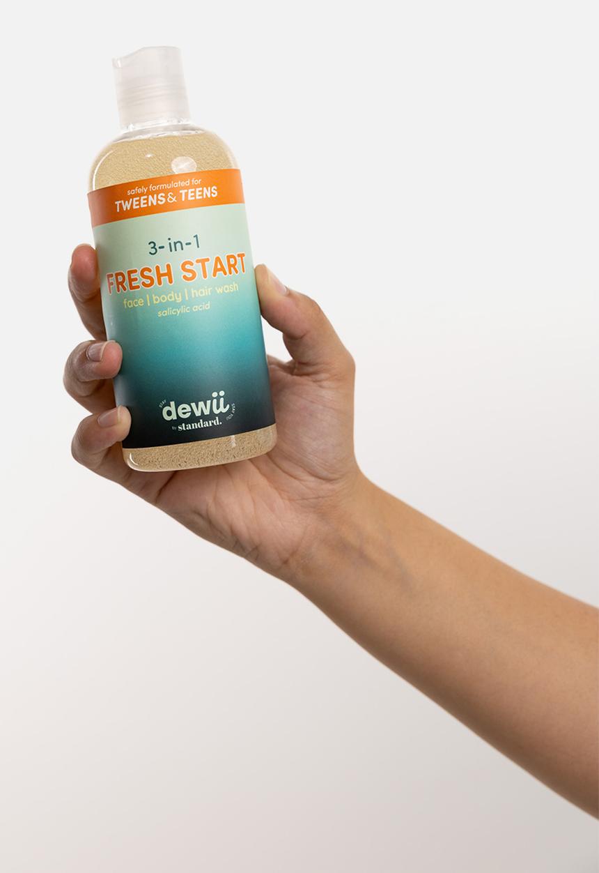 Standard Beauty - Fresh Start 3-in-1 Wash for Boys with Salicylic Acid