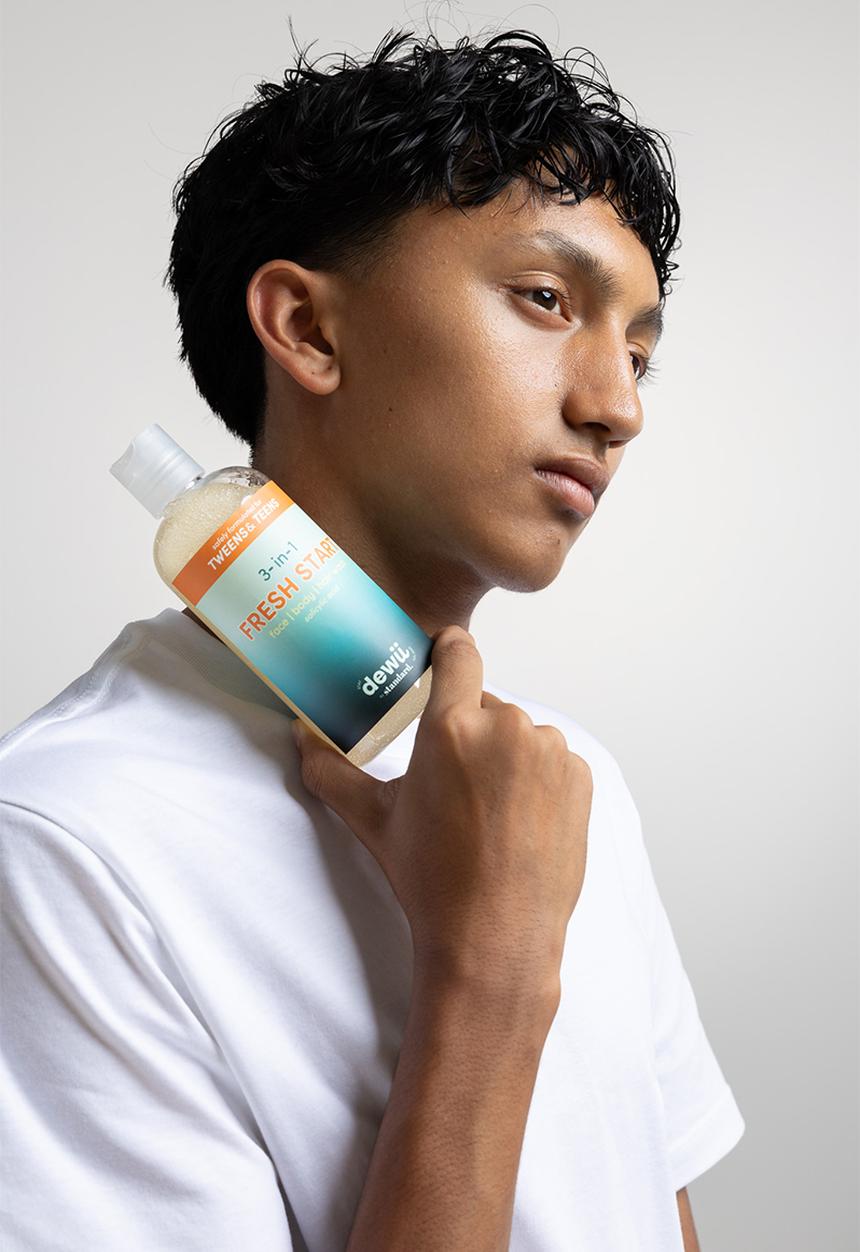 Standard Beauty - Fresh Start 3-in-1 Wash for Boys with Salicylic Acid
