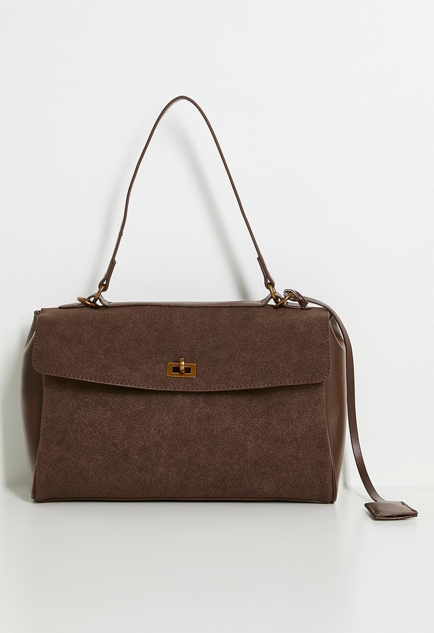 Tessa Design - Aubin Satchel Bag - Brown