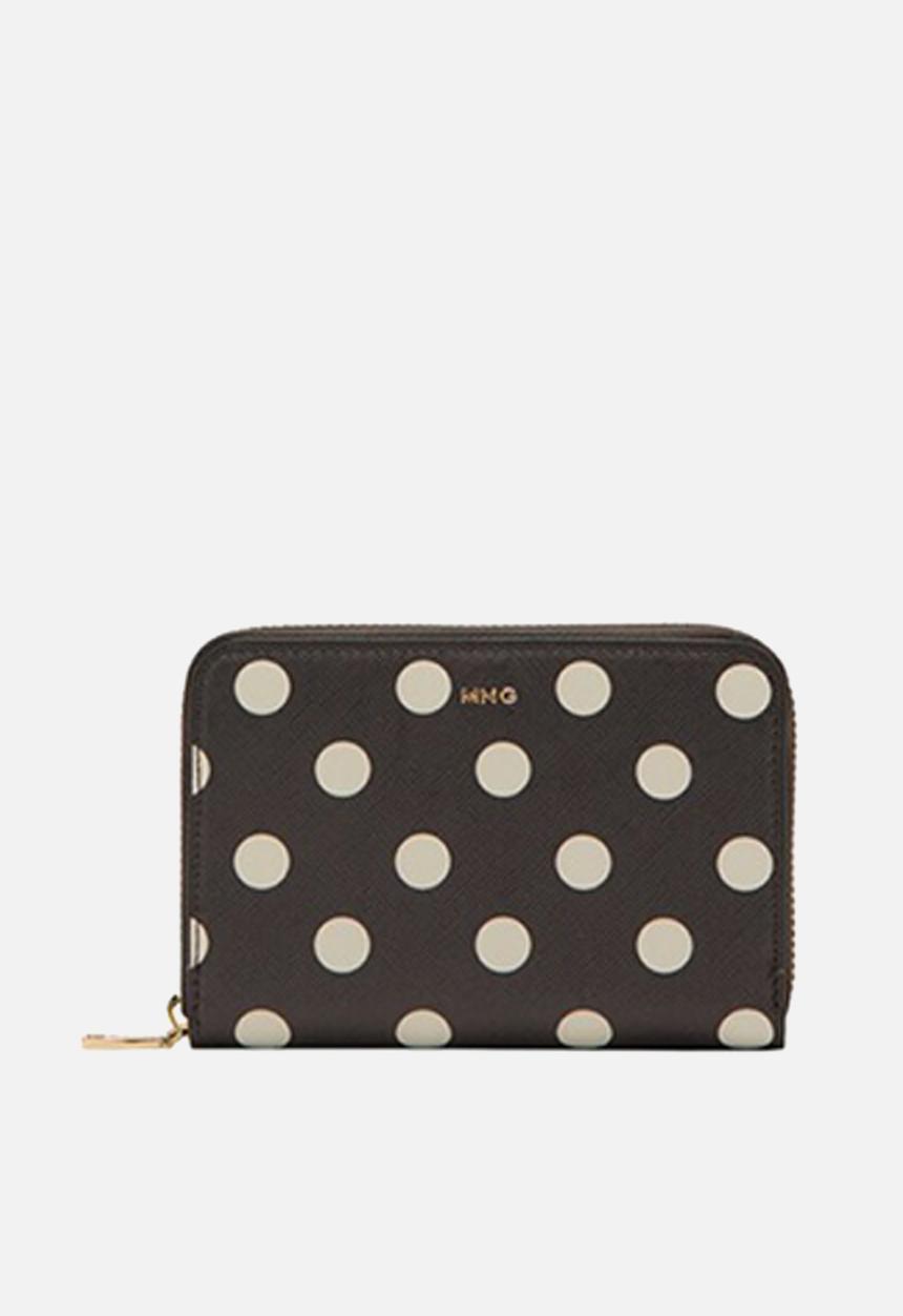MANGO - Dolores Card Holder - Dark Brown
