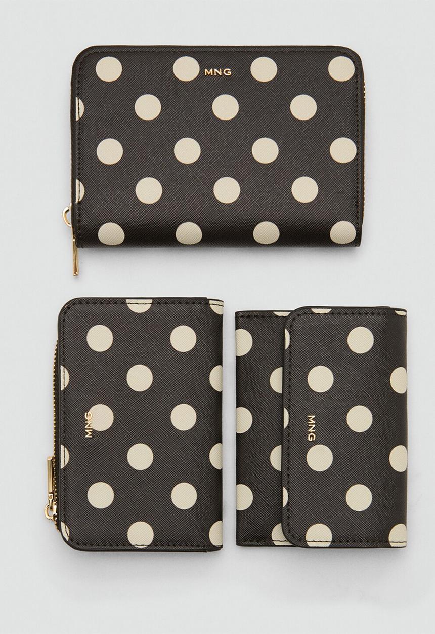 MANGO - Dolores Card Holder - Dark Brown