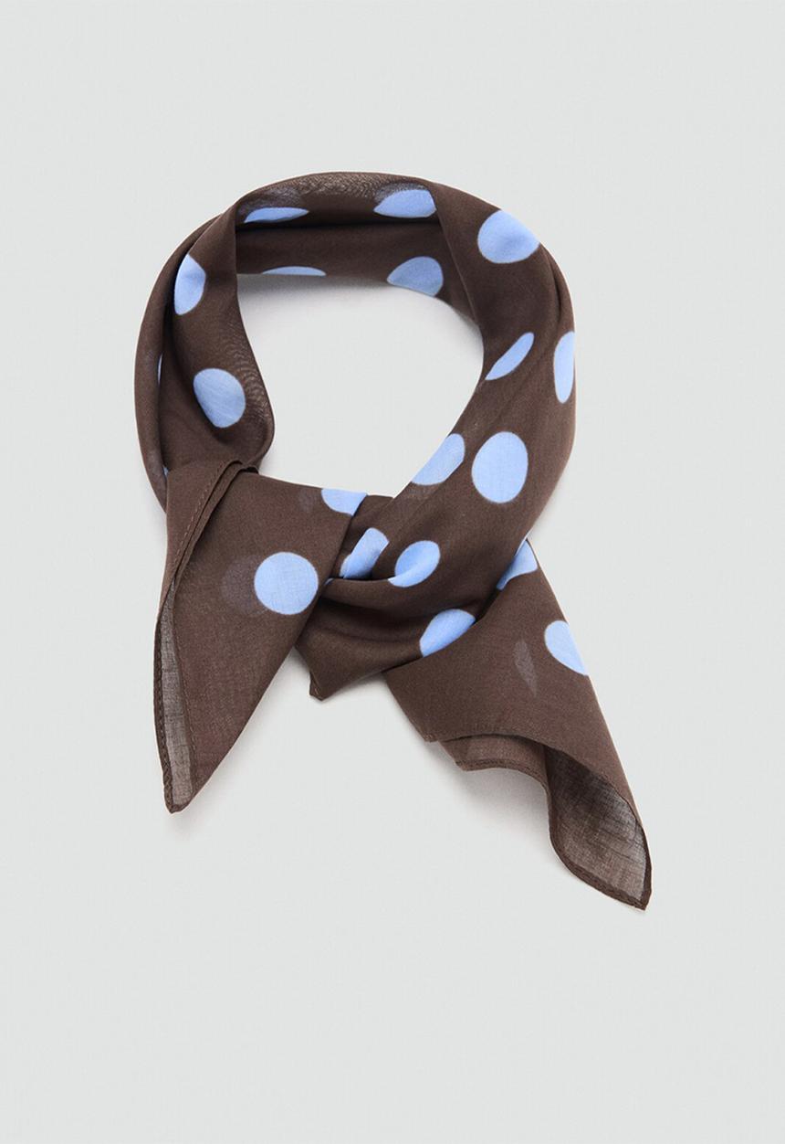 MANGO - Banda Kerchief - Dark Brown