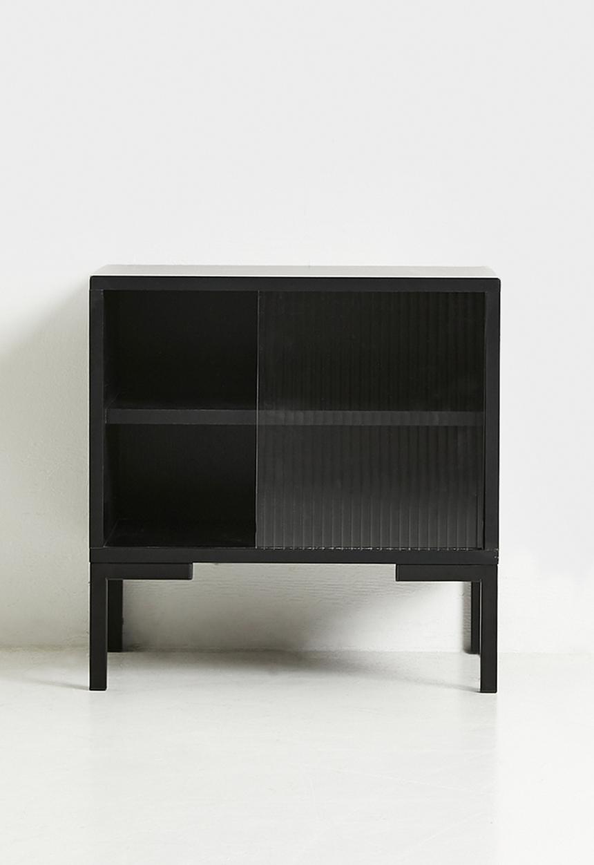 Sixth Floor - Titus Bedside Table - Black