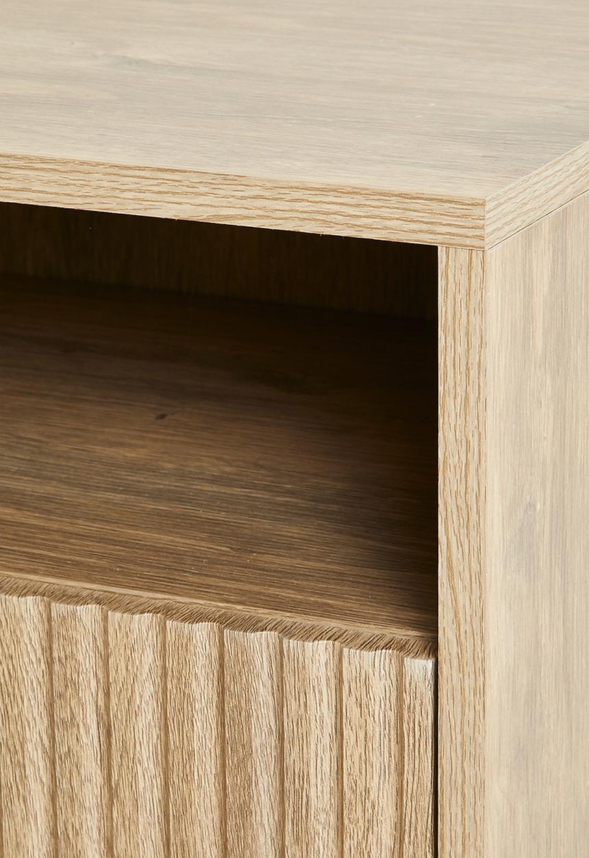 Sixth Floor - Carried Bedside Table- Natural