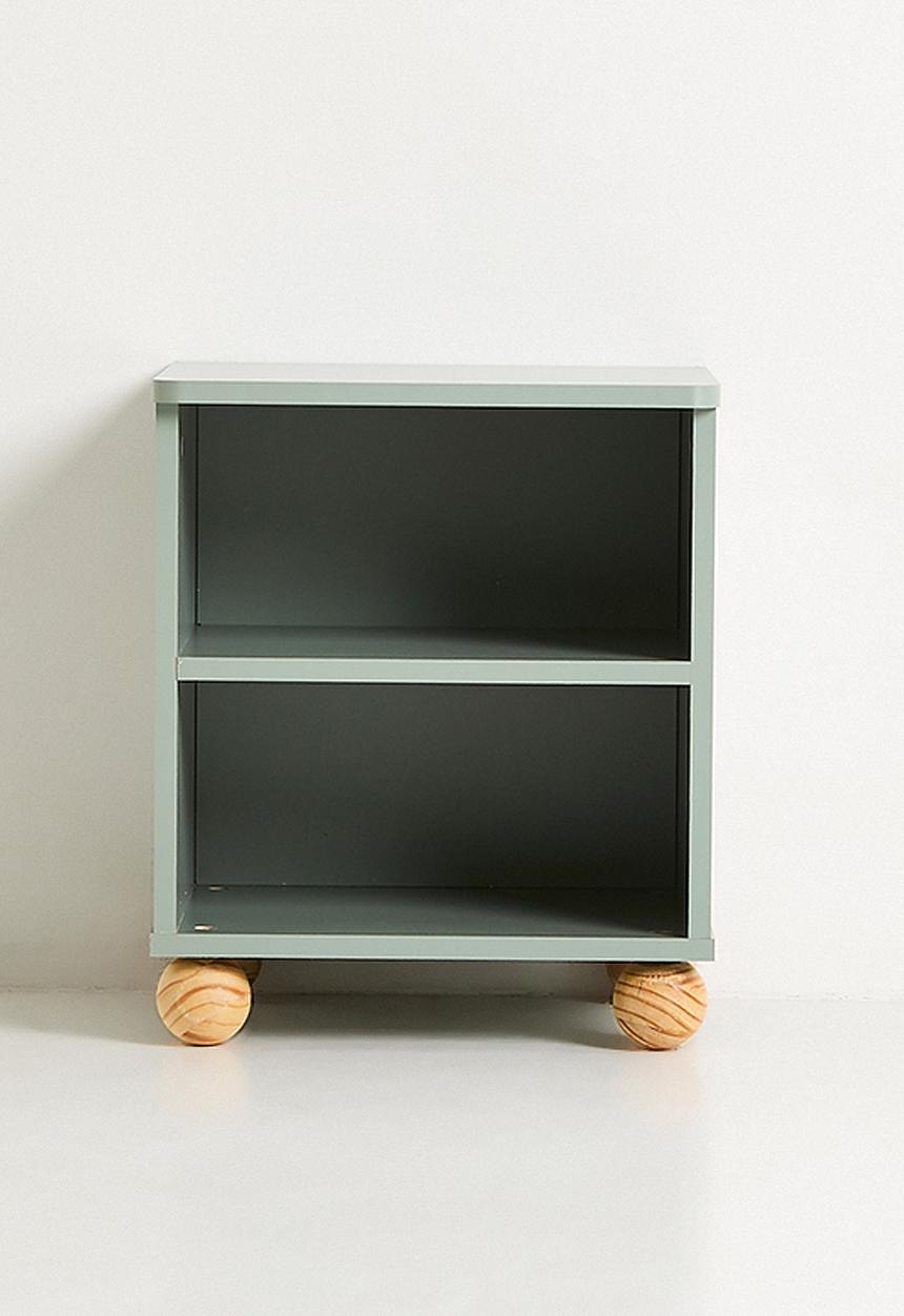 Sixth Floor - Kinder Cube Bedside Table - Mint