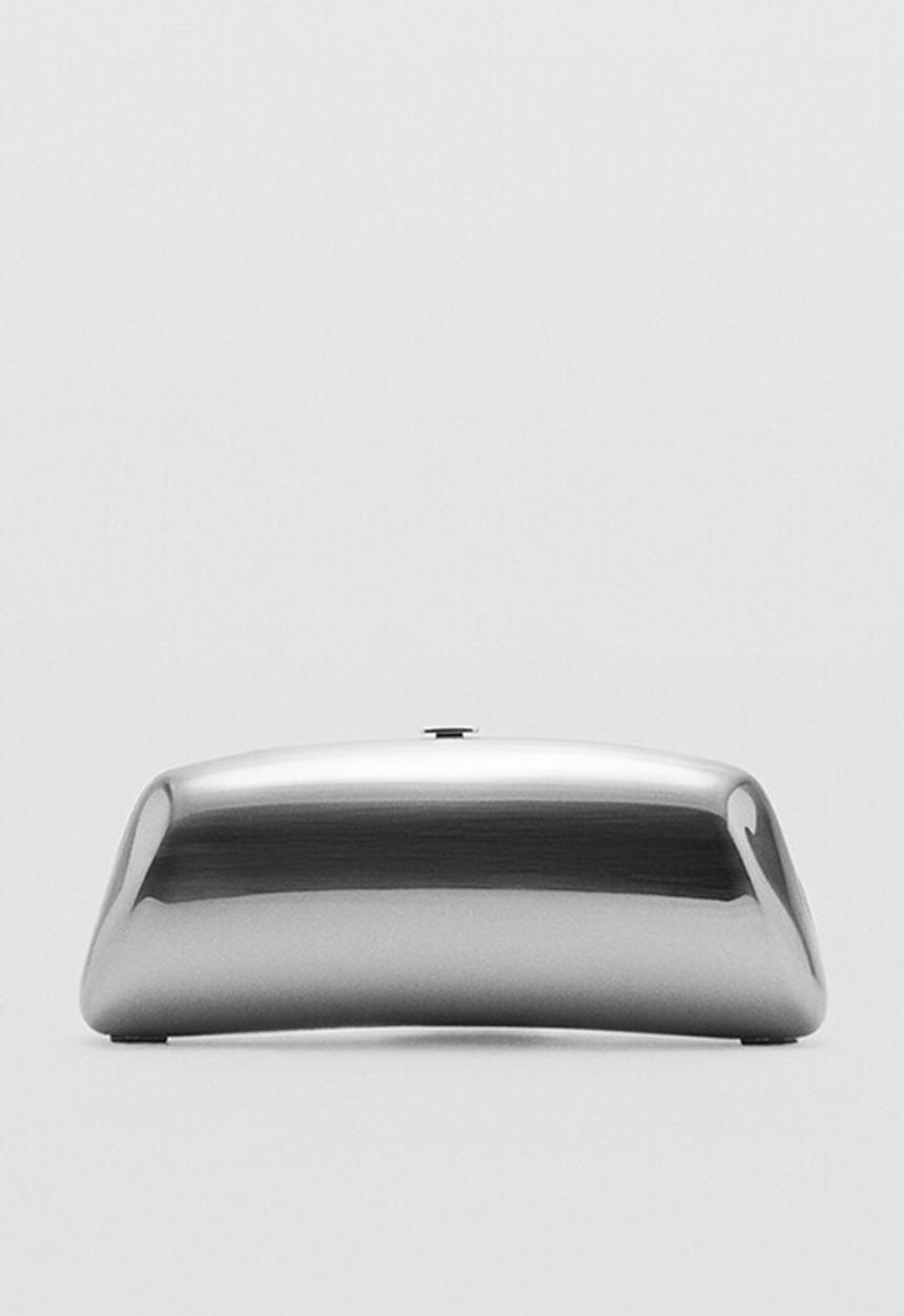 MANGO - Lavinia Handbag - Silver