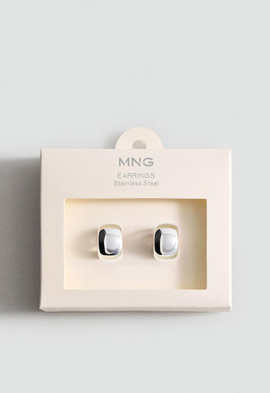 MANGO - Texas Earrings - Silver