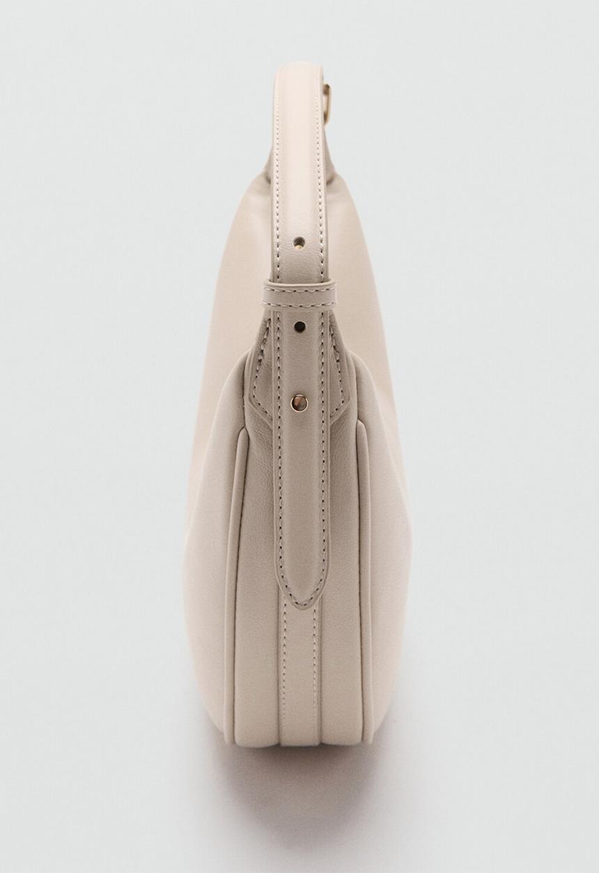 MANGO - Delia Handbag - Natural