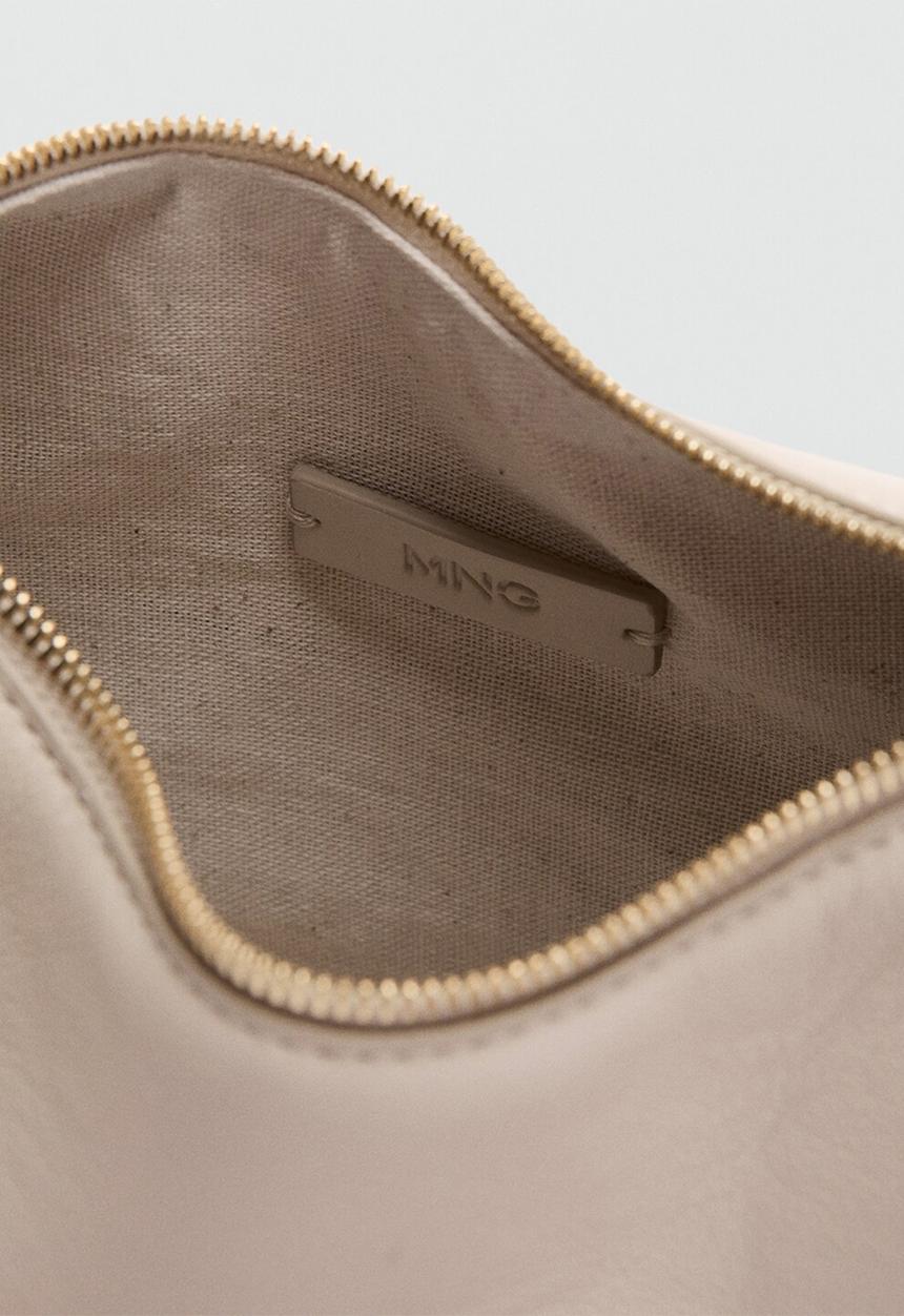 MANGO - Delia Handbag - Natural