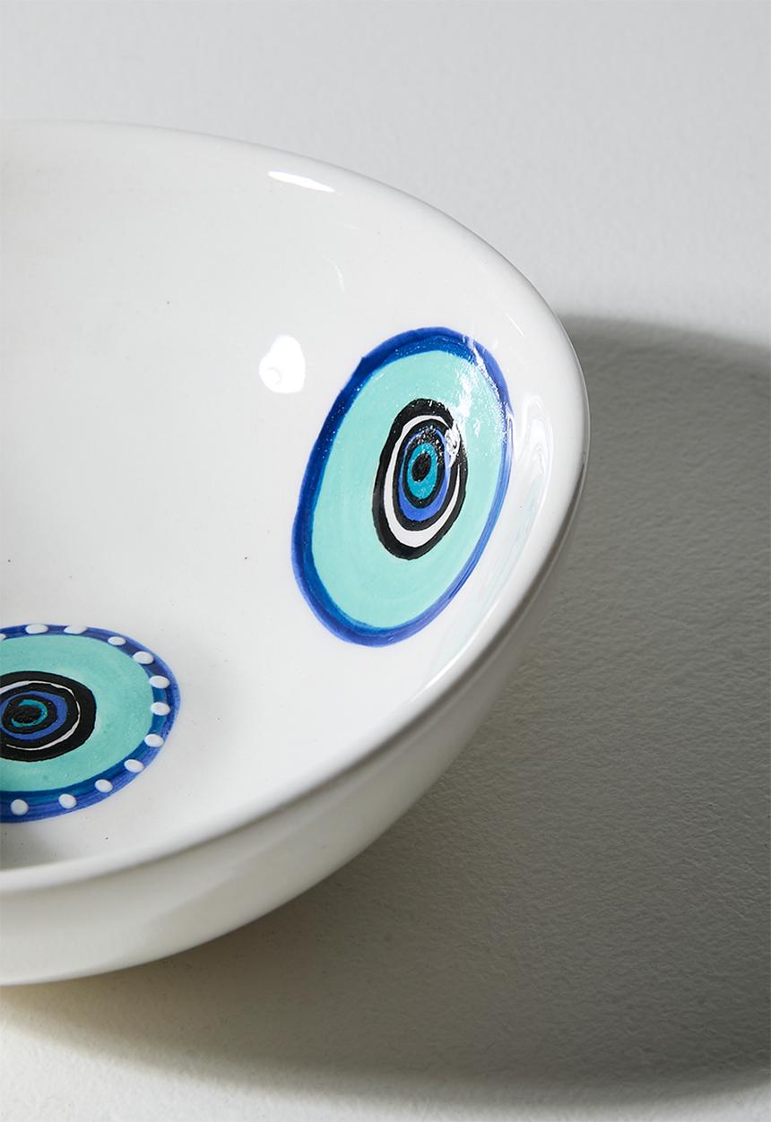 Urchin Art - Rock Bowl Small Evil Eye