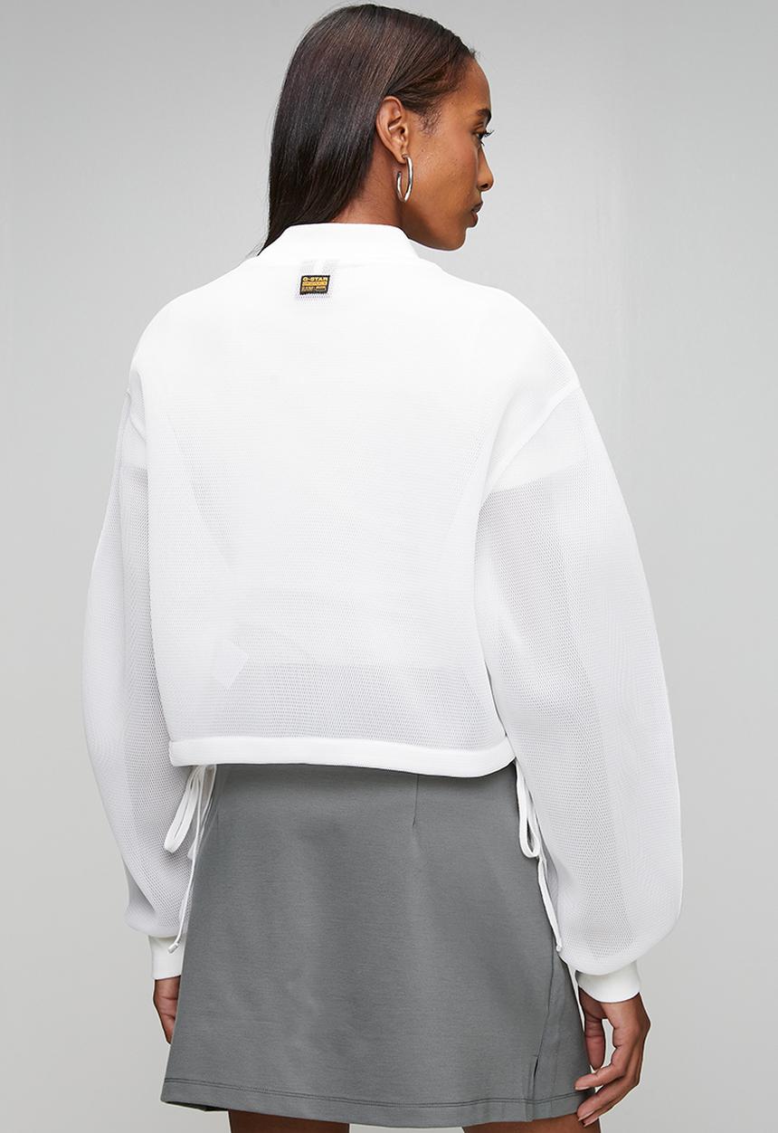 G-STAR - Meshy binding jacket wmn - milk