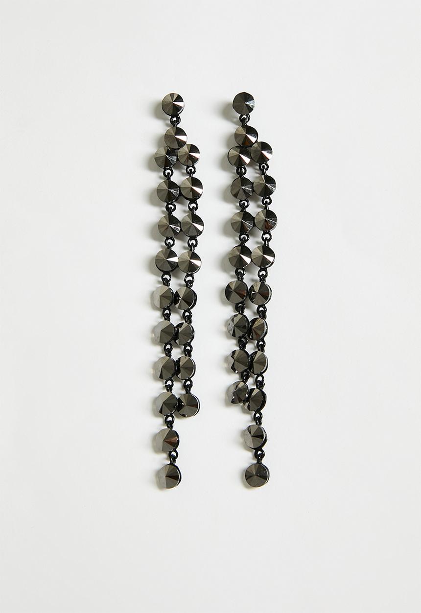 Tessa Design - Statement Earrings - Black