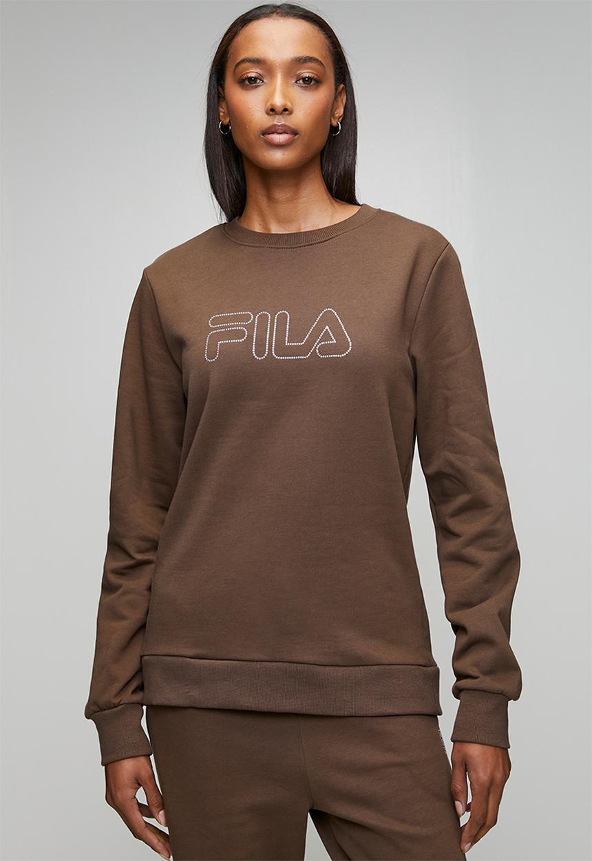 FILA - Diva Sweatshirt - Chocolate Martini