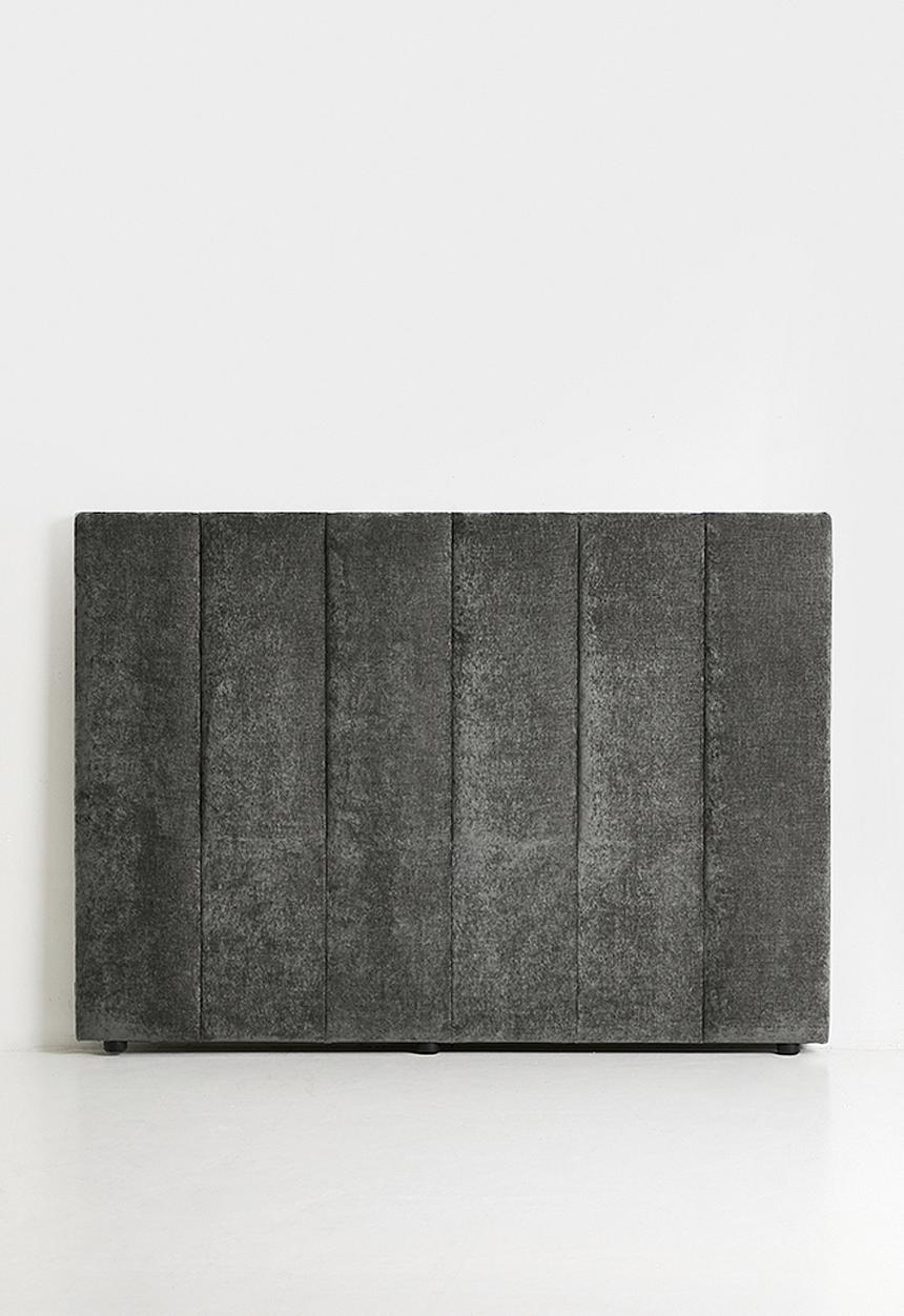 Sixth Floor - Fluted Headboard - Charcoal