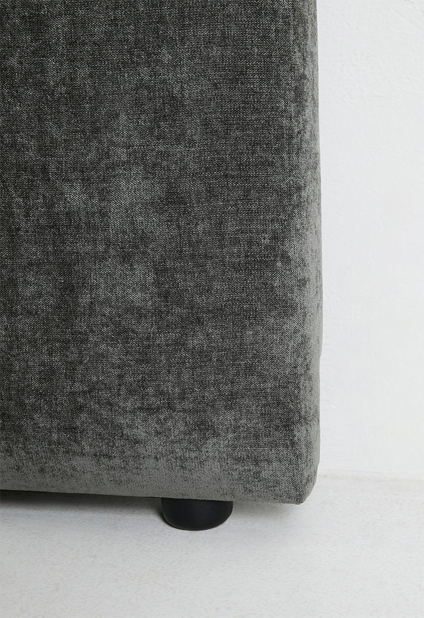 Sixth Floor - Fluted Headboard - Charcoal