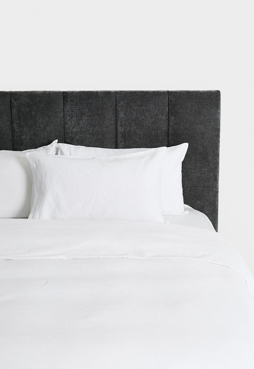 Sixth Floor - Fluted Headboard - Charcoal