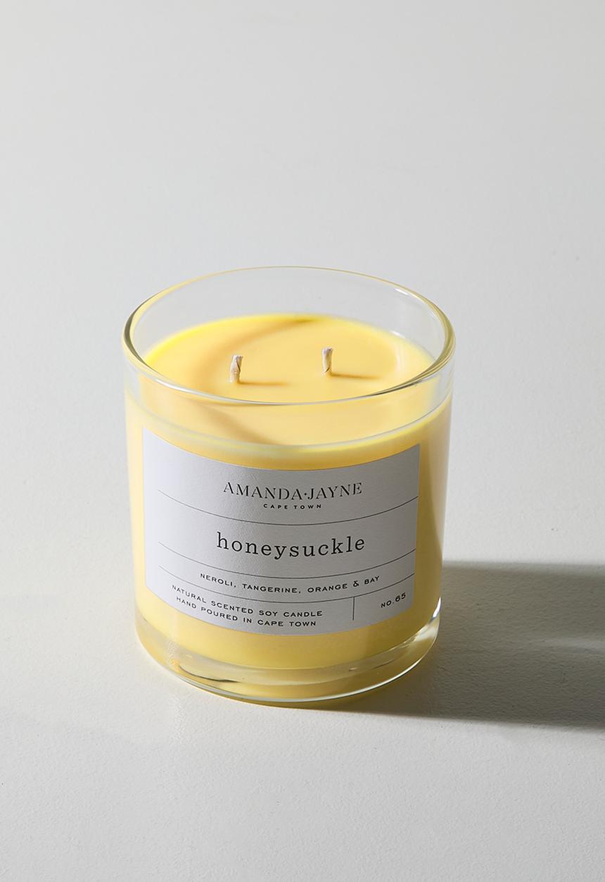Amanda Jayne - Honeysuckle Double Wick Soy Candle
