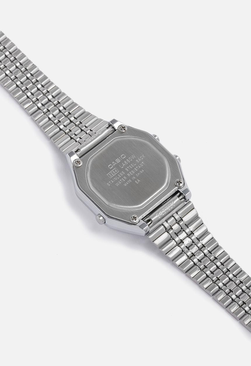Casio - Retro digital watch - silver