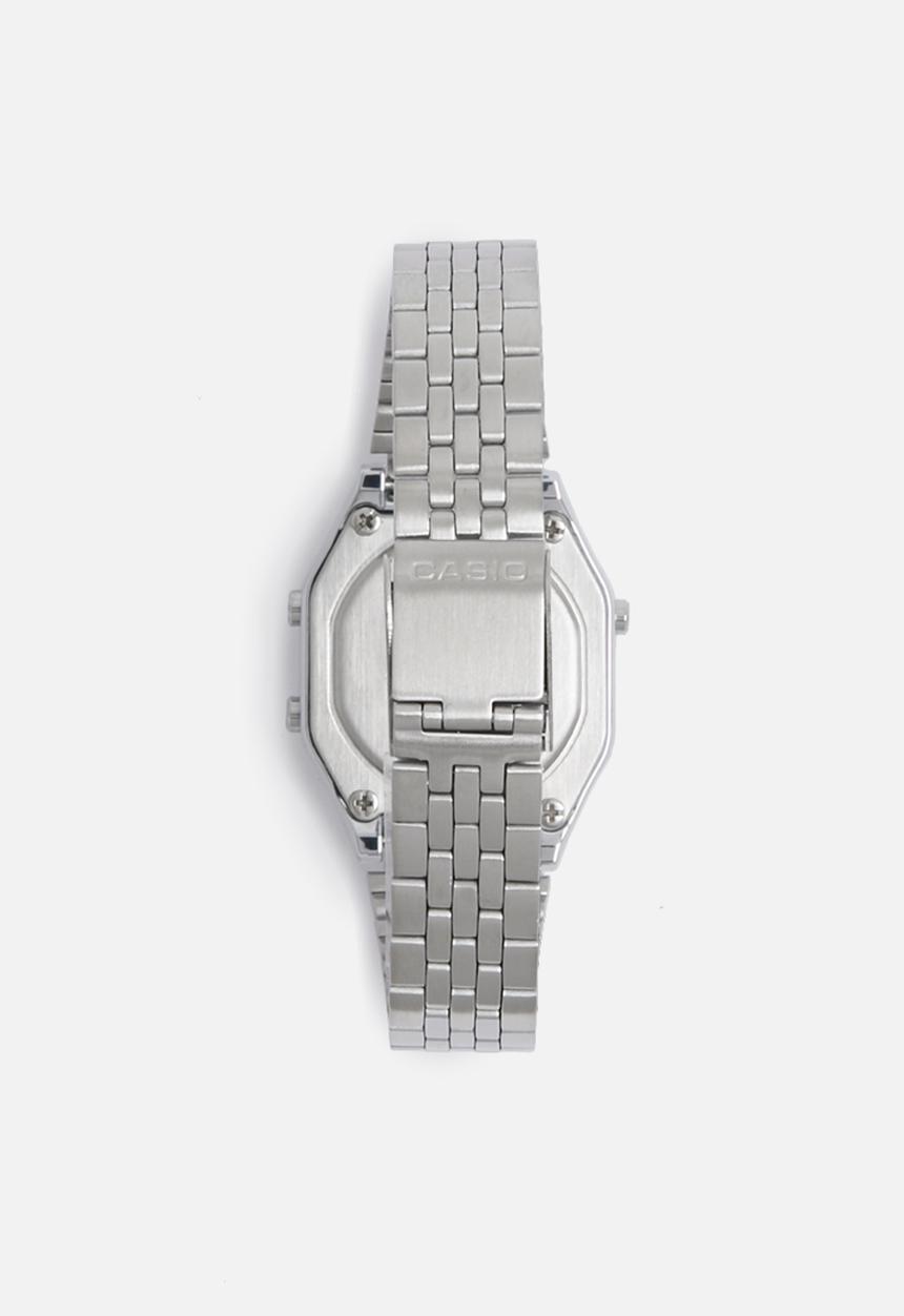 Casio - Retro digital watch - silver
