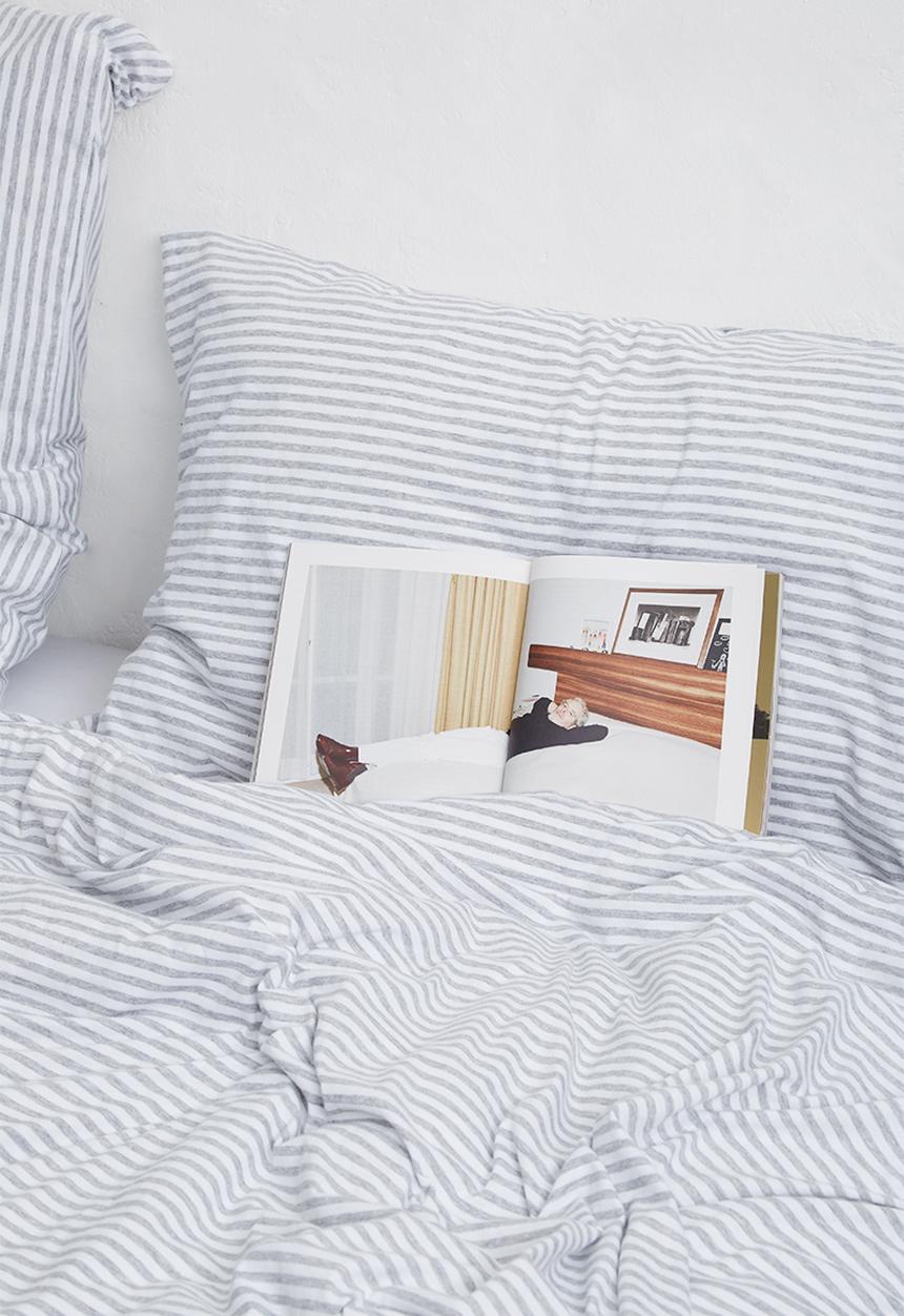 Sixth Floor - Stripe jersey cotton set