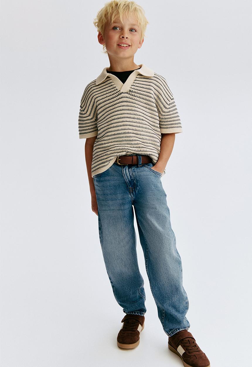 H&M - Loose fit jeans - light denim blue