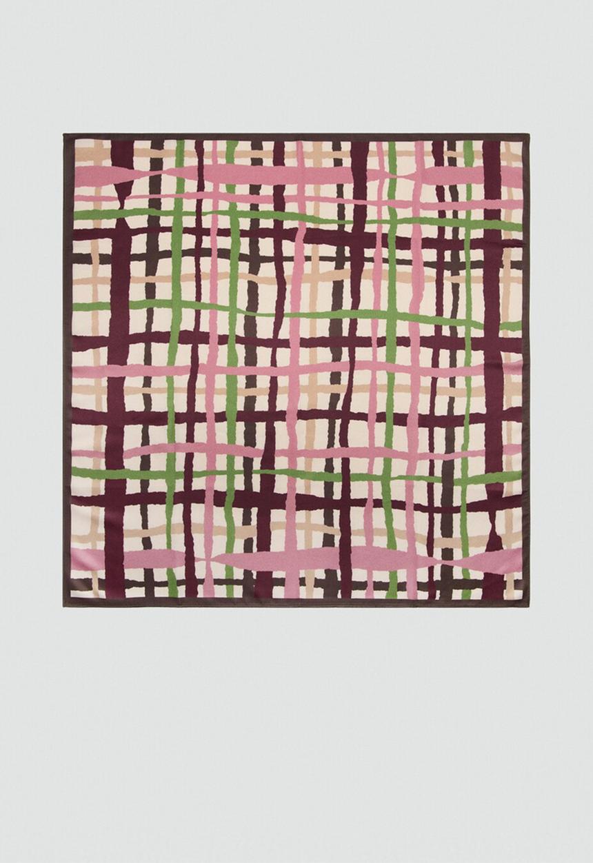 MANGO - Malia Kerchief - Dark Red