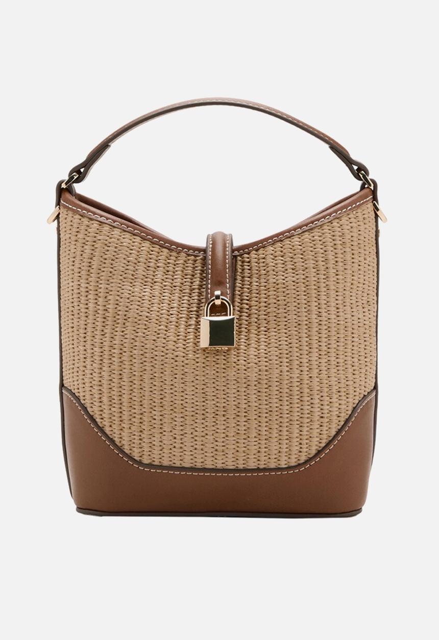 MANGO - Bilma Bucket Bag - Brown