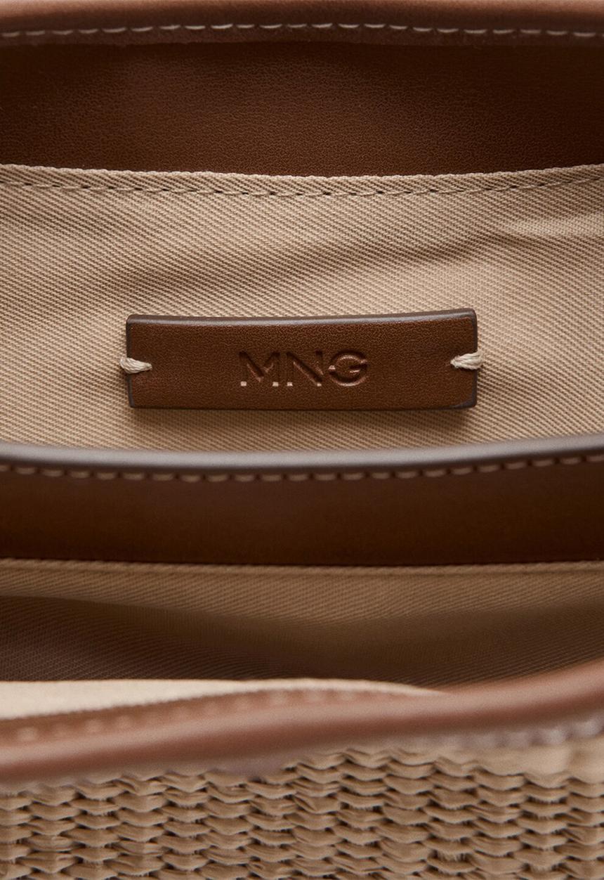 MANGO - Bilma Bucket Bag - Brown