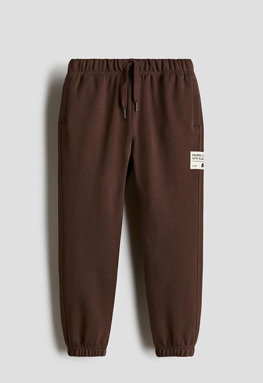 H&M - Cotton joggers - dark brown