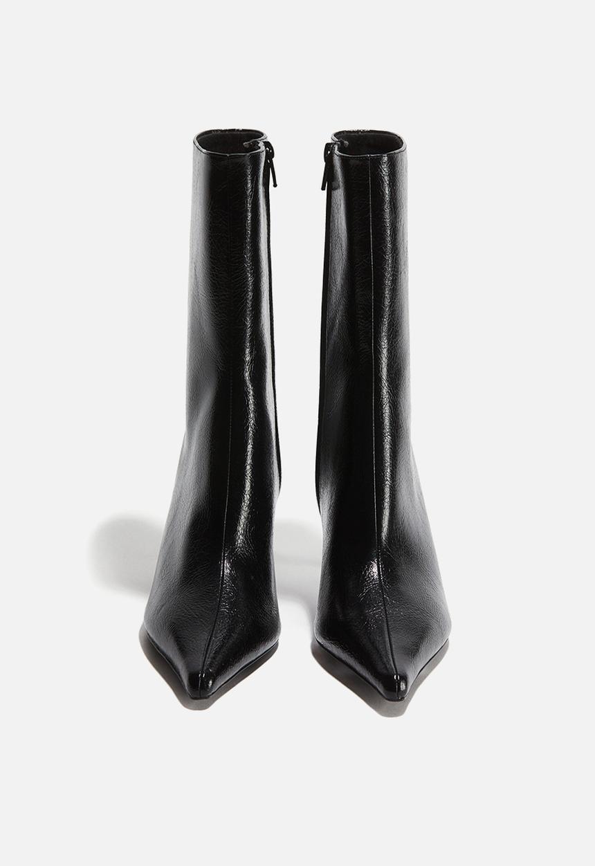 H&M - Heeled ankle boots - black