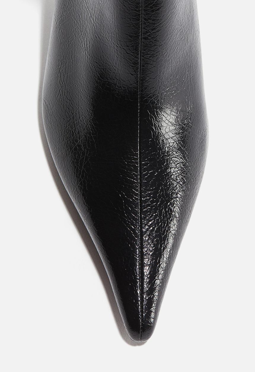 H&M - Heeled ankle boots - black